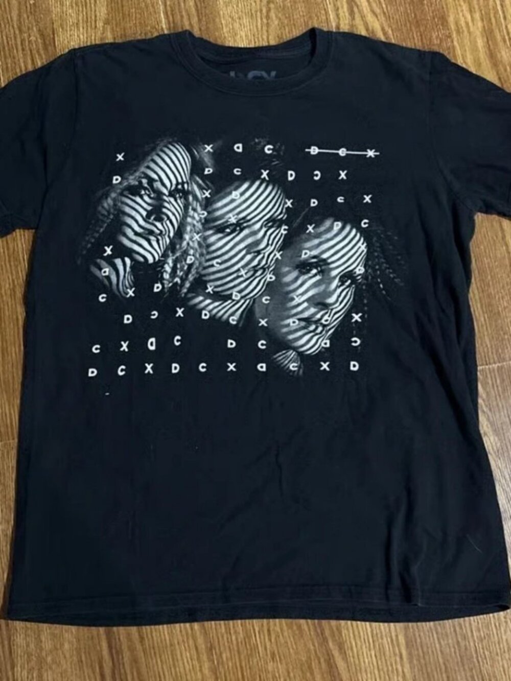 Dixie Chicks Dcx MMXVI Concert Tour Black T-Shirt Size M